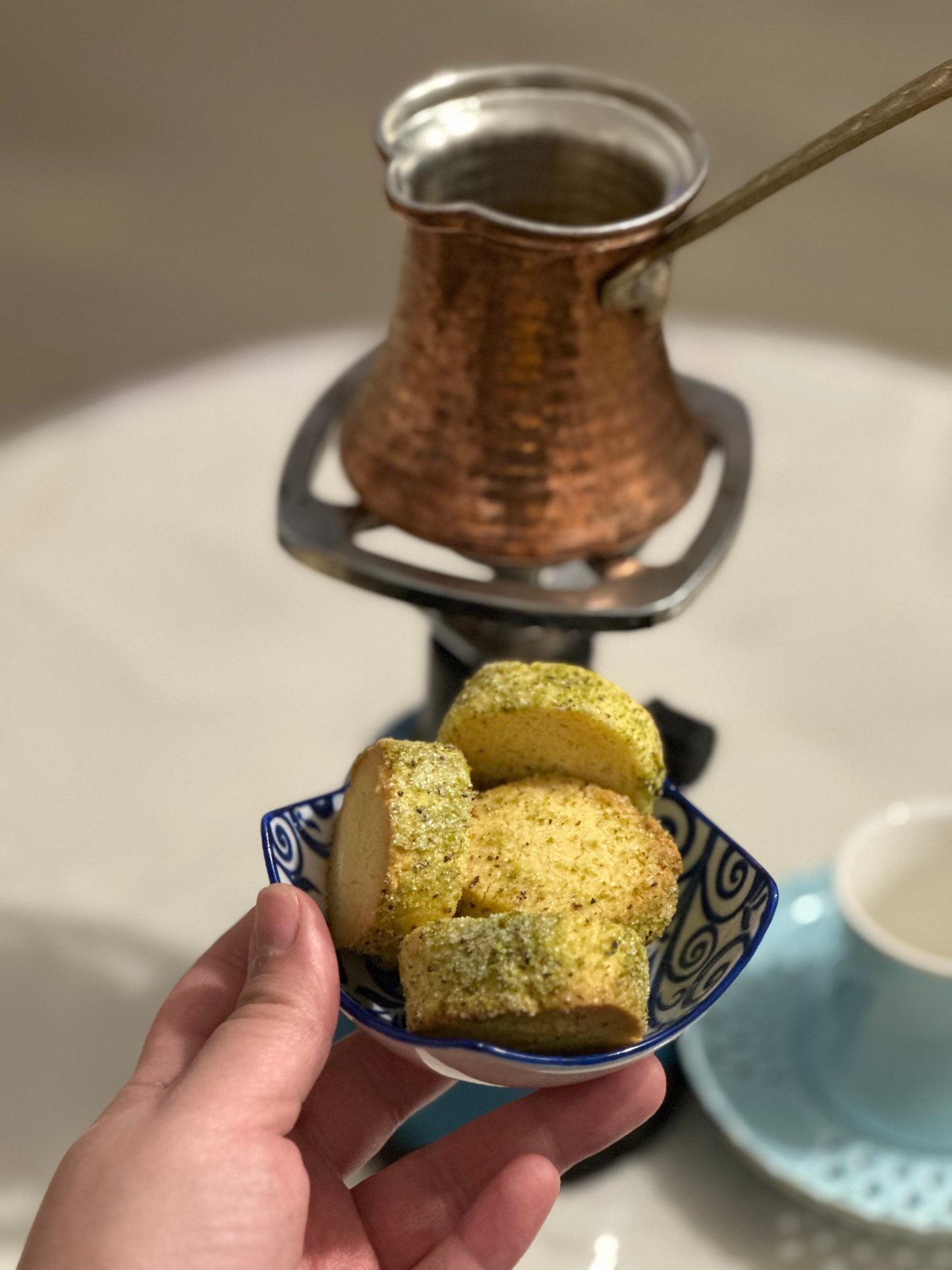 Fondant Pistache Fleur d'oranger