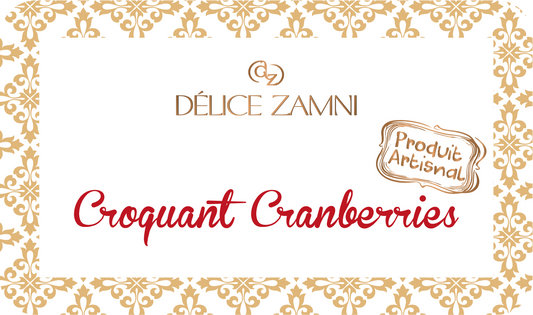 Sablé Croquant Cranberries