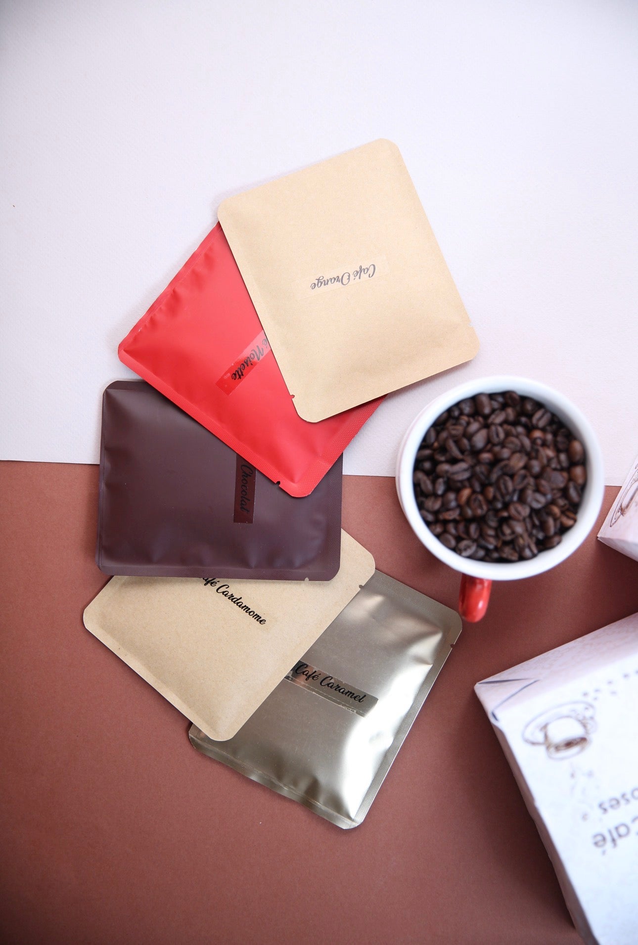 Coffret de Cafés Aromatisés en Monodose