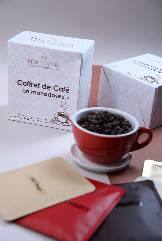 Coffret de Cafés Aromatisés en Monodose